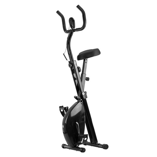 Upright foldable exercise - upright, bike
