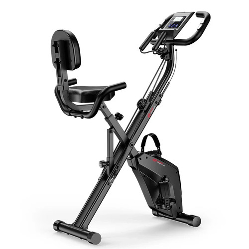 Folding exercise bike - bike, gym