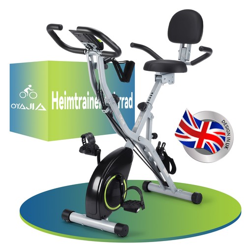 Compact foldable exercise bike - compact,