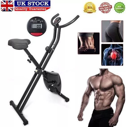 Folding exercise bike - bike, home