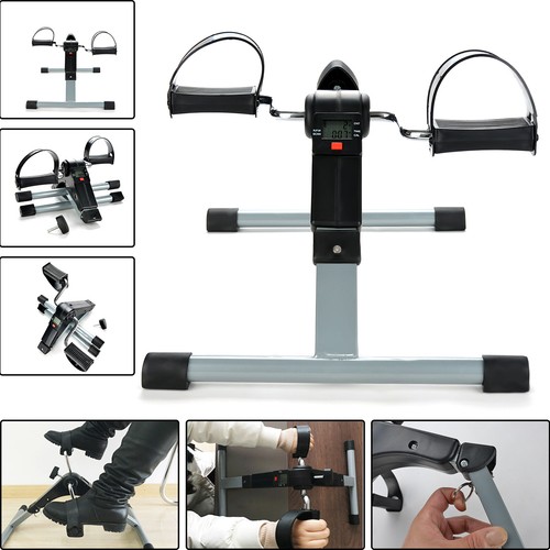 Folding mini exercise bike - folding, arm